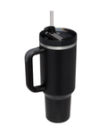 FrostCup: Velký nerezový termohrnek s uchem a brčkem (1,2 l)